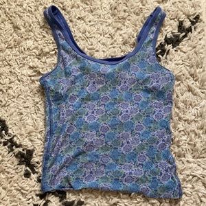 Vintage Cropped Floral tee